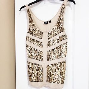 Rock & Republic Sequined Tank